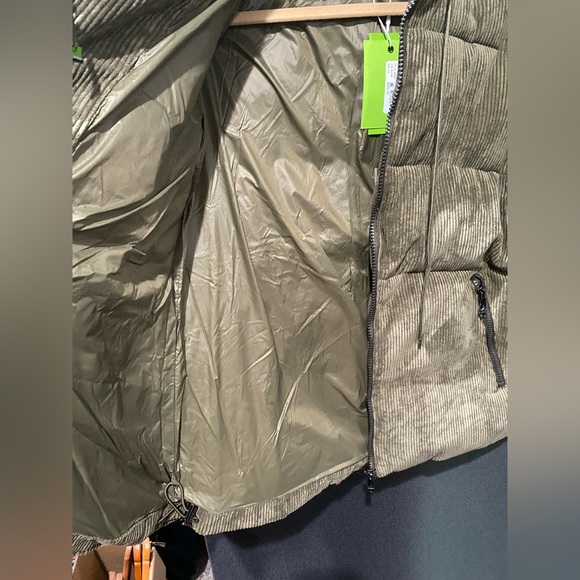 Sam Edelman Hooded corduroy Puffer Jacket XS - Picture 6 of 8